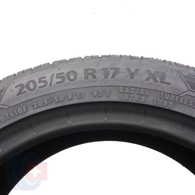 6. Opony 205/50 R17 4x BARUM 93Y XL Bravuris 5 Letnie 2022 Nieużywane 