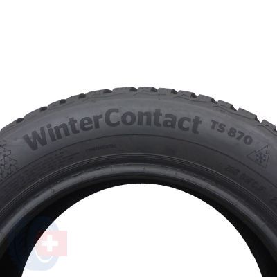 6. 2 x CONTINENTAL 175/65 R14 86T XL WinterContact TS870 Zima 2022 8,5mm Jak Nowe