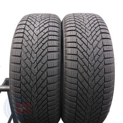 6. Opony 215/55 R17 4x PIRELLI 98V XL Winter 2 Cinturato Zimowe 2024 Jak Nowe 8,8-9mm