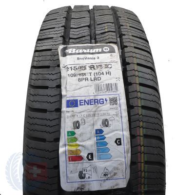 Opona 215/60 R17C 1x BARUM 109/107T Snovanis 3 Zimowa 2022 Jak Nowa 