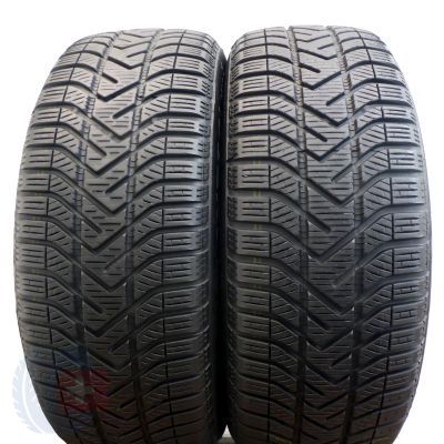 3. 4 x PIRELLI 205/55 R16 91T Snowcontrol Serie 3 Winter 190 Zima 2014, 2015 6,5-7mm
