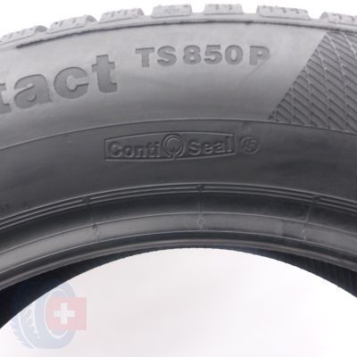 10. Opony 215/55 R17 4x CONTINENTAL 94H WinterContact Ts 850P ContiSeal Zimowe 2018 Jak Nowe Nieużywane