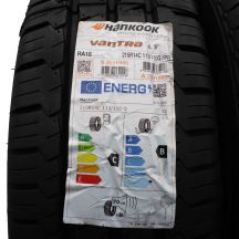 2. Opony 215/80 R14C 2x HANKOOK 112/110Q Vantra LT RA18 Letnie 2023 Jak Nowe Nieużywane