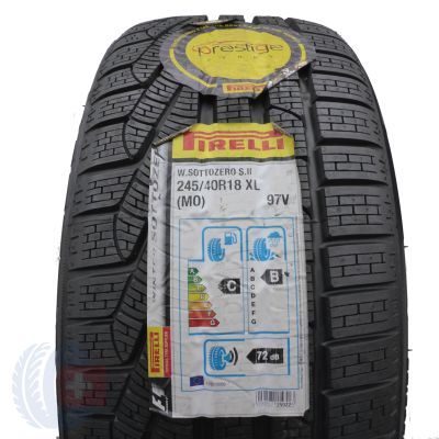 2. 1 x PIRELLI 245/40 R18 97V XL Winter Sottozero II M0 Zima 2017 8,5mm