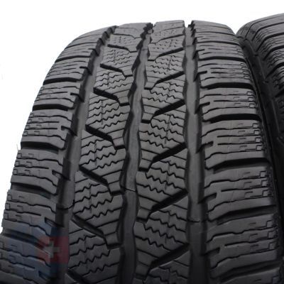 3. 4 x CONTINENTAL 215/65 R16C 109/107R VanContact Winter 2020 Jak Nowe 9,8-10,2mm