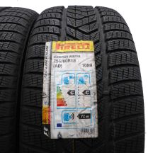 2. Opony 255/60 R18 4x PIRELLI 108H XL Scorpion Winter AO 2018 Jak Nowe Nieużywane