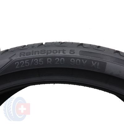 5. 2 x UNIROYAL 225/35 R20 90Y XL RainSport 5 Lato 2022 Jak Nowe Nieużywane 