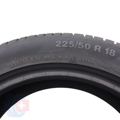 5. 2 x CONTINENTAL 225/50 R18 99H XL AO ContiWinterContact TS830P Zima 2022 6,5mm