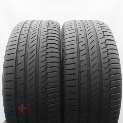 3. Opony 235/55 R17 4x CONTINENTAL 103W XL PremiumContact 6 M0-V Letnie 2021 Jak Nowe