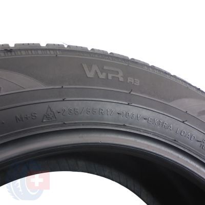 9. 4 x NOKIAN 235/55 R17 103V XL WR A3 Zima 2014/15 6,2-7mm 
