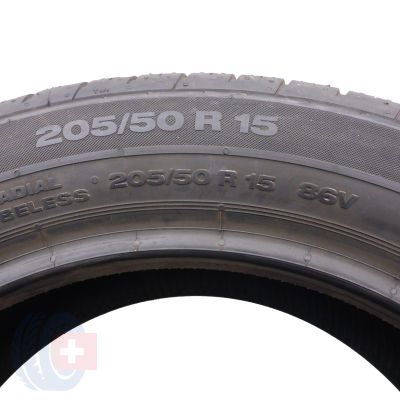 6. 4 x CONTINENTAL 205/50 R15 86V ContiPremiumContact 2 Lato 2020 Jak Nowe