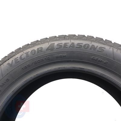 5. Opony 185/60 R15 2x GOODYEAR 88H XL Vector 4Seasons Gen2 Wielosezonowe 2021 Jak Nowe