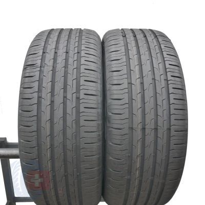 4. 4 x CONTINENTAL 215/50 R17 95V EcoContact 6 Lato 2021 Jak Nowe Nieużywane