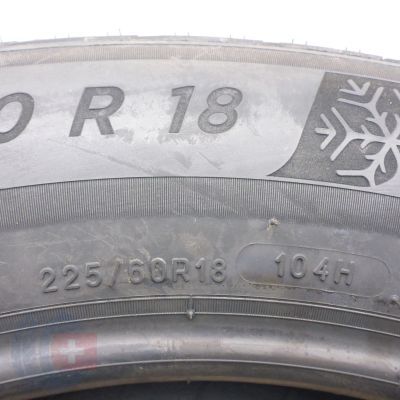 5. 2 x MICHELIN 225/60 R18 104H XL Pilot Alpin 5 SUV Zima 2021 Jak Nowe