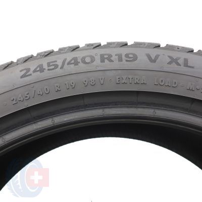 7. Opony 245/40 R19 4x CONTINENTAL 98V XL WinterContact TS 860 S Zimowe 2023 6,2-7,2mm