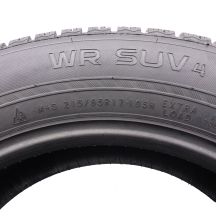 7. Opony 215/65 R17 4x NOKIAN 103H XL WR SUV 4 Zimowe 2021 Jak Nowe Nieużywane