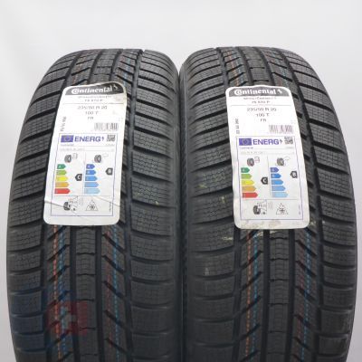 Opony 235/50 R20 2x CONTINENTAL 100T WinterContact TS 870 P Zimowe 2024 Nieużywane 