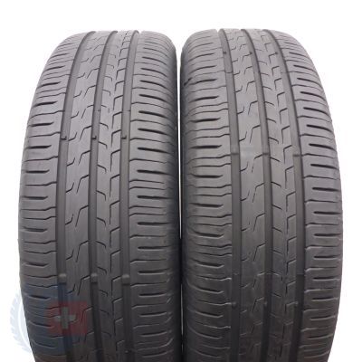 3. 4 x CONTINENTAL 185/65 R15 88H EcoContact 6 Lato 6mm 2023/24