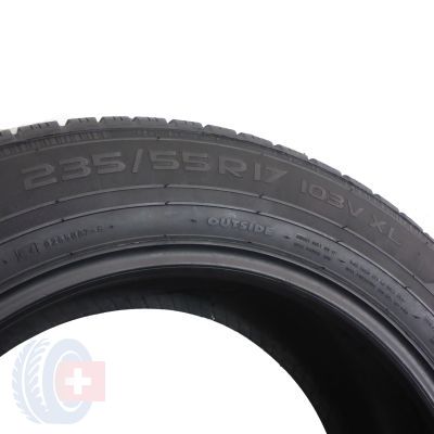 5. 4 x NOKIAN 235/55 R17 103V XL WR A3 Zima 2014/15 6,2-7mm 