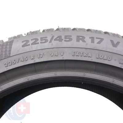 2. Opony 225/45 R17 1x CONTINENTAL 94V XL WinterContact TS860 Zimowa 2020 Jak Nowa Nieużywana