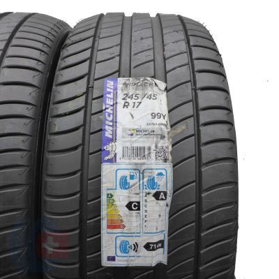 3. Opony 245/45 R17 2x MICHELIN 99Y XL Primacy 3 Letnie 2016 Nieużtywane 