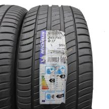 3. Opony 245/45 R17 2x MICHELIN 99Y XL Primacy 3 Letnie 2016 Nieużtywane 