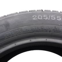 7. Opony 205/55 R16 4x CONTINENTAL 91H ContiWinterContact TS 830 P BMW RUN FLAT Zimowe 2018 Jak Nowe