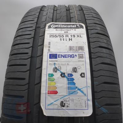 Opona 255/55 R19 1 x CONTINENTAL 111H XL EcoContact6 AO Letnia 2022 Nieużywana 