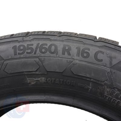 6. 4 x CONTINENTAL 195/60 R16C 99/97T VanContact Winter Zima 2020 Jak Nowe Nieużywane