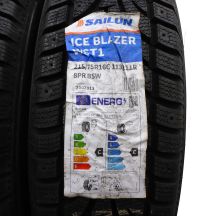 2. 2 x SAILUN 215/75 R16C 113/111R Ice Blazer WST1 Zima 2021 Jak Nowe Nieużywane