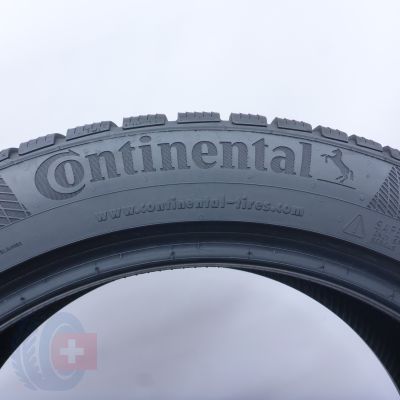 6. Opony 245/45 R18 2x CONTINENTAL 100V XL WinterContact TS850P RunFlat BMW M0E Zimowe 2020 6,2-6,5mm