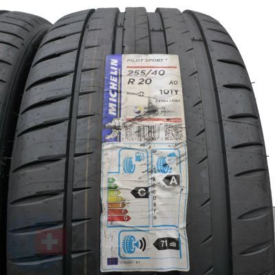 2. 2 x MICHELIN 255/40 R20 101Y XL Pilot Sport 4 A0 Acoustic Lato 2017/18 