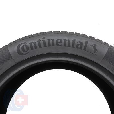 4. Opony 235/55 R19  2x CONTINENTAL 105V XL WinterContact TS 870 P Zimowe 2022 8-8,2mm Jak Nowe 