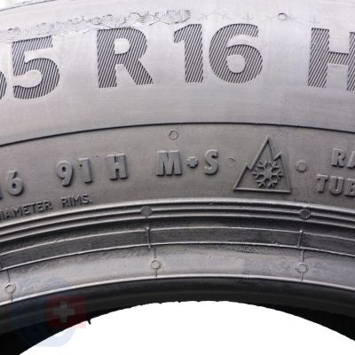 2. Opony 205/55 R16 2x CONTINENTAL 91H WinterContact TS870 Zimowe 2022 6,3-6,8mm