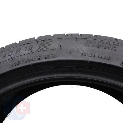 4. Opony 245/40 R19 2x MICHELIN 98Y XL PilotSport 4ZP RunFlat BMW Letnie 2021 5,2-6mm