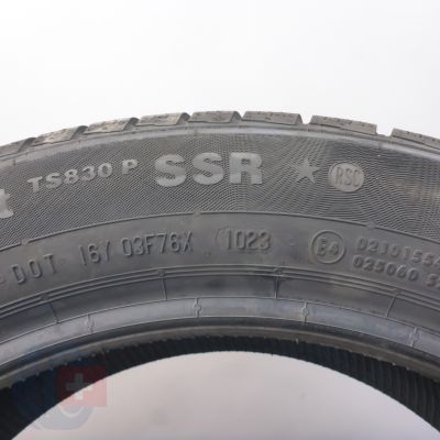 7. Opony 205/55 R17 4x CONTINENTAL 95H XL ContiWinterContact TS 830 P RSC BMW Zimowe 2023 Jak Nowe