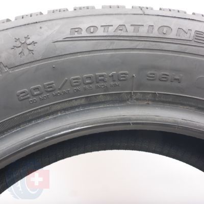 5. Opony 205/60 R16 2x DUNLOP 96H XL Winter Sport5 Zimowe 2020, 2024 8,8mm