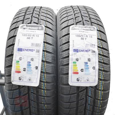 3. Opony 185/65 R15 2x BARUM 88T Polaris 5 Zimowe 2022 Jak Nowe