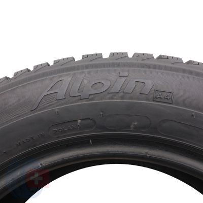 7. Opony 185/65 R15 2x MICHELIN 88T Alpin A4 Zimowe 2018 Jak Nowe 7,2-8,2mm
