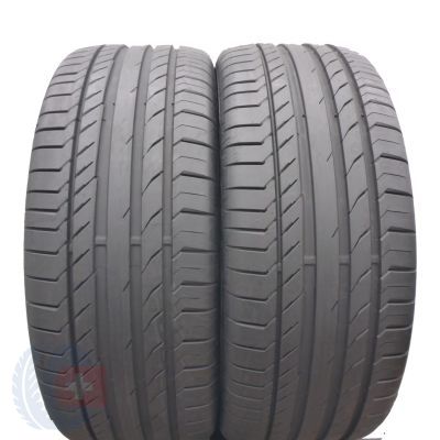 2 x CONTINENTAL 255/55 R18 105W ContiSportContact 5 SUV M0 Lato 2018 Jak Nowe Nieużywane