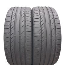 2 x CONTINENTAL 255/55 R18 105W ContiSportContact 5 SUV M0 Lato 2018 Jak Nowe Nieużywane