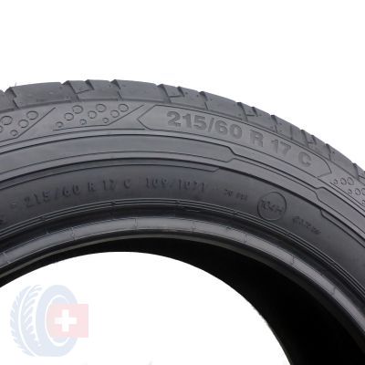 7. 4 x CONTINENTAL  215/60 R17C 109/107T ContiVanContact 200 Lato 2022 6.5-7mm