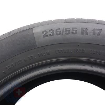 4. Opony 2x CONTINENTAL 235/55 R17 103W XL ContiPremiumContact 5 Letnie 2019 6,5-7mm