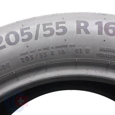 6. Opony 205/55 R16 4x CONTINENTAL 91V PremiumContact 6 Letnie 2019/2020 6,8-7,2mm
