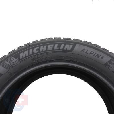 7. Opony 205/55 R16 4x MICHELIN 91T Alpin 6 Zimowe 2020 7,3-7,5mm