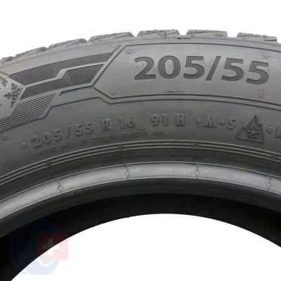 5. Opony 205/55 R16 2x BARUM 91H Polaris 5 Zimowe 2020 8,2mm