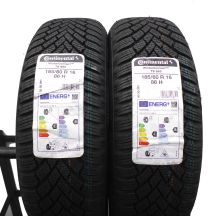3. Opony 185/60 R16 4x CONTINENTAL 86H WinterContact TS860 Zimowe 2021 Jak Nowe Nieużywane