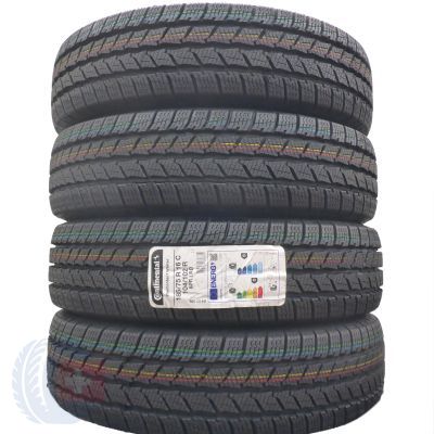 4 x CONTINENTAL 185/75 R16C 104/102R VanContact Winter Zima 2022 Jak Nowe NIEUŻYWANE