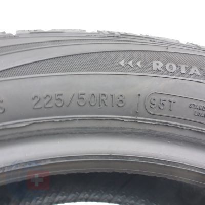 6. 4 x COOPER 225/50 R18 95T Weather- Master WSC Zima 2019 6,2-7,2mm