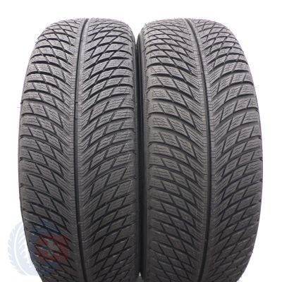 5. 4 x MICHELIN 225/60 R18 104H XL Pilot Alpin 5 SUV Zima 2019/21 Jak Nowe